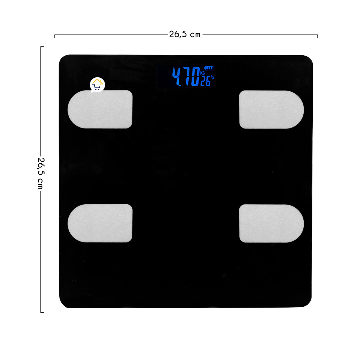 Miniatura 4 de Bascula Inteligente Pesa Digital OF401